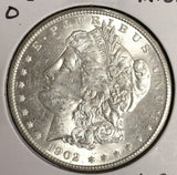 1902-O Morgan Silver Dollar, Choice Uncirculated, (20340)