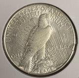 1928-S Peace Silver Dollar, AU, (20350)