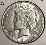 1928-S Peace Silver Dollar, Choice Uncirculated, (20352)