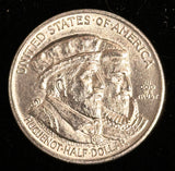 1924 Huguenot Half Dollar, Choice Uncirculated, (20376)