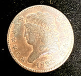 1828 Classic Head Half Cent, 13 Stars, XF/AU (20399)
