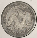 1854-O Seated Liberty Half Dollar, Circulated, (20410)