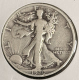 1920-S Walking Liberty Half Dollar, Nicely Circulated, (20412)