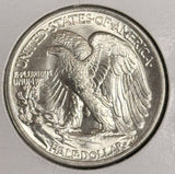 1943 Walking Liberty Half Dollar, Choice Uncirculated, (20416)