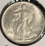 1944 Walking Liberty Half Dollar, Choice Uncirculated, (20418)