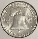 1960-D Franklin Half Dollar, Choice Uncirculated, (20434)