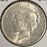 1925 Peace Silver Dollar, Choice Uncirculated, (20456)