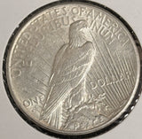 1926-S Peace Silver Dollar, Choice AU, (20462)