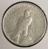 1934-D Peace Silver Dollars, Nice AU, (20476)