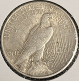 1934-D Peace Silver Dollars, Nice AU, (20478)