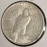 1934-D Peace Silver Dollars, Nice XF+, (20482)
