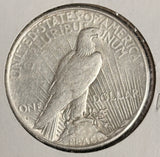1934-S Peace Silver Dollars, Nicely Circulated, (20492)