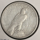 1934-S Peace Silver Dollars, Nicely Circulated, (20494)
