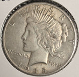 1935 Peace Silver Dollars, Nicely Circulated, (20498)