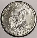 1972-S Eisenhower Silver Dollars, 40% Silver, Choice Uncirculated, (20504)