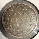 1893 Canadian Large Cent, Lightly Circulated. (20514)