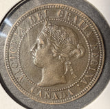 1893 Canadian Large Cent, Lightly Circulated. (20514)