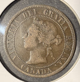 1894 Canadian Large Cent, Lightly Circulated. (20516)