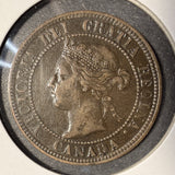 1895 Canadian Large Cent, Lightly Circulated. (20518)