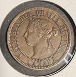 1898 Canadian Large Cent, Lightly Circulated. (20524)