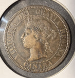 1898-H Canadian Large Cent, Lightly Circulated. (20526)