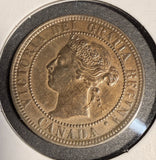 1900-H Canadian Large Cent, Lightly Circulated. (20532)