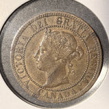 1901 Canadian Large Cent, Lightly Circulated. (20534)
