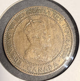 1910 Canadian Large Cent, Lightly Circulated. (20550)