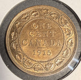 1915 Canadian Large Cent, Choice Uncirculated Red. (20558)