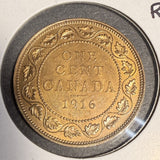 1916 Canadian Large Cent, Choice Uncirculated Red. (20560)