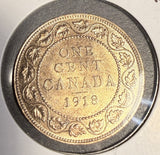 1918 Canadian Large Cent, Choice Uncirculated Red. (20564)