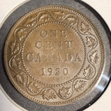 1920 Canadian Large Cent, Choice Uncirculated BN. (20568)