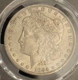 1894-S Morgan Silver Dollar, AU55 PCGS GS, (20570)