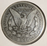 1895-S Morgan Silver Dollar, Well Circulated Key Date (20612)