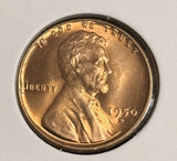 1950-D Lincoln Wheat Cent, Choice Uncirculated Red  (20661)