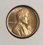 1952-D Lincoln Wheat Cent, Choice Uncirculated Red  (20667)