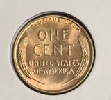 1954-S Lincoln Wheat Cent, Choice Uncirculated Red  (20671)
