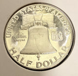 1956 Type 1 Franklin Half Dollar, Choice Cameo Proof (20689)