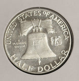 1956 Type 1 Franklin Half Dollar, Choice Cameo Proof (20689)