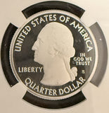 2019-S River of No Return Silver Quarter PF69 Ultra Cam. (20698)