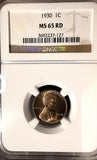 1930 Lincoln Wheat Cent, MS65RD, NGC  (20786)