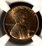 1930 Lincoln Wheat Cent, MS65RD, NGC  (20786)