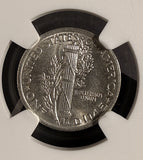 1923 Mercury Head Dime, MS64FB NGC. (20811)