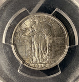 1917 T-1  Standing Liberty Quarter, MS64 FH PCGS GS. (20833)