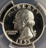 1955 Washington Quarter, PF67DCAM, PCGS. (20842)
