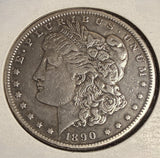 1890-CC Morgan Silver Dollar, XF Detail Polished, (20927)