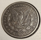 1890-CC Morgan Silver Dollar, XF Detail Polished, (20927)