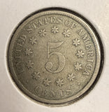 1882 Shield Nickel, VF. (20940)