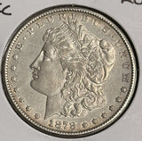 1878-CC Morgan Silver Dollar, AU (20966)