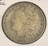 1890-CC Morgan Silver Dollar, Nicely Circulated. (20970)